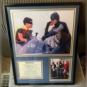 Legends Never Die Batman Television Series Picture Framed Memorabilia Robin